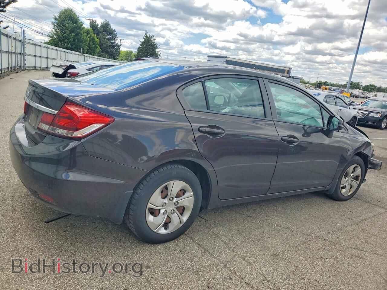 2013 HONDA CIVIC - VIN: 19XFB2F59DE050654 - Фото 3