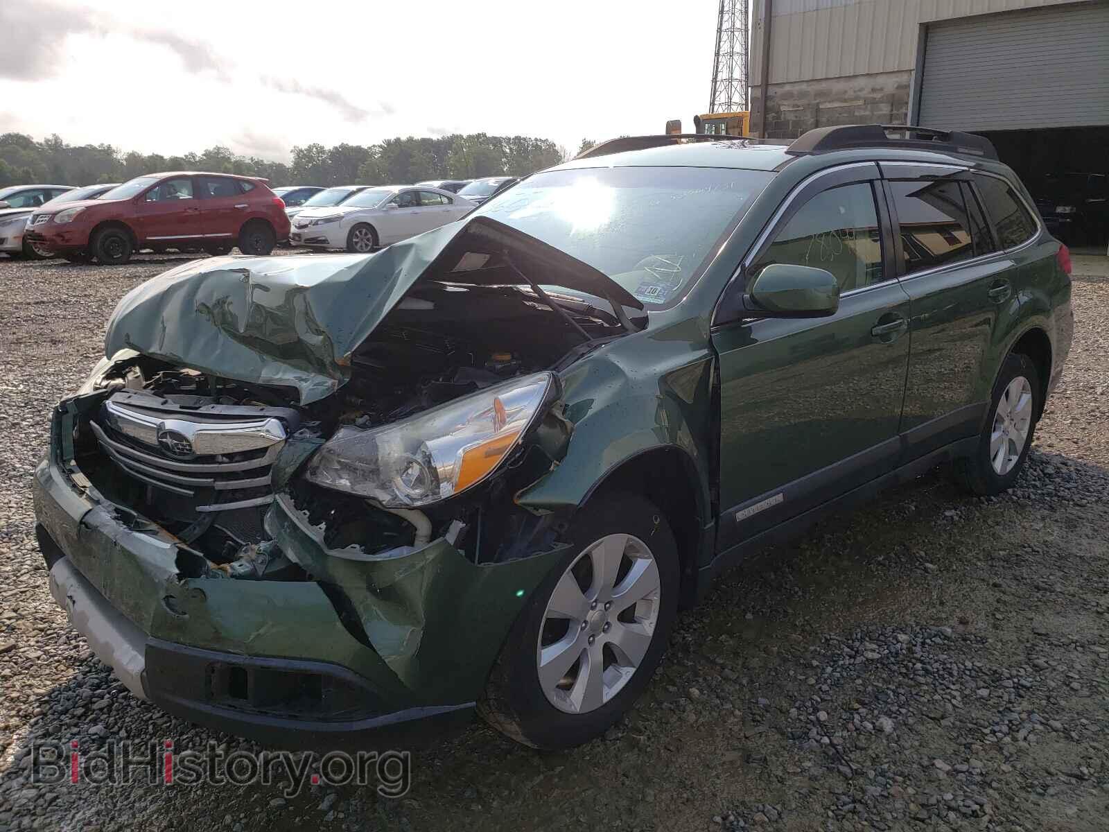 2011 SUBARU OUTBACK - VIN: 4S4BRBKC6B3357858 - Фото 2