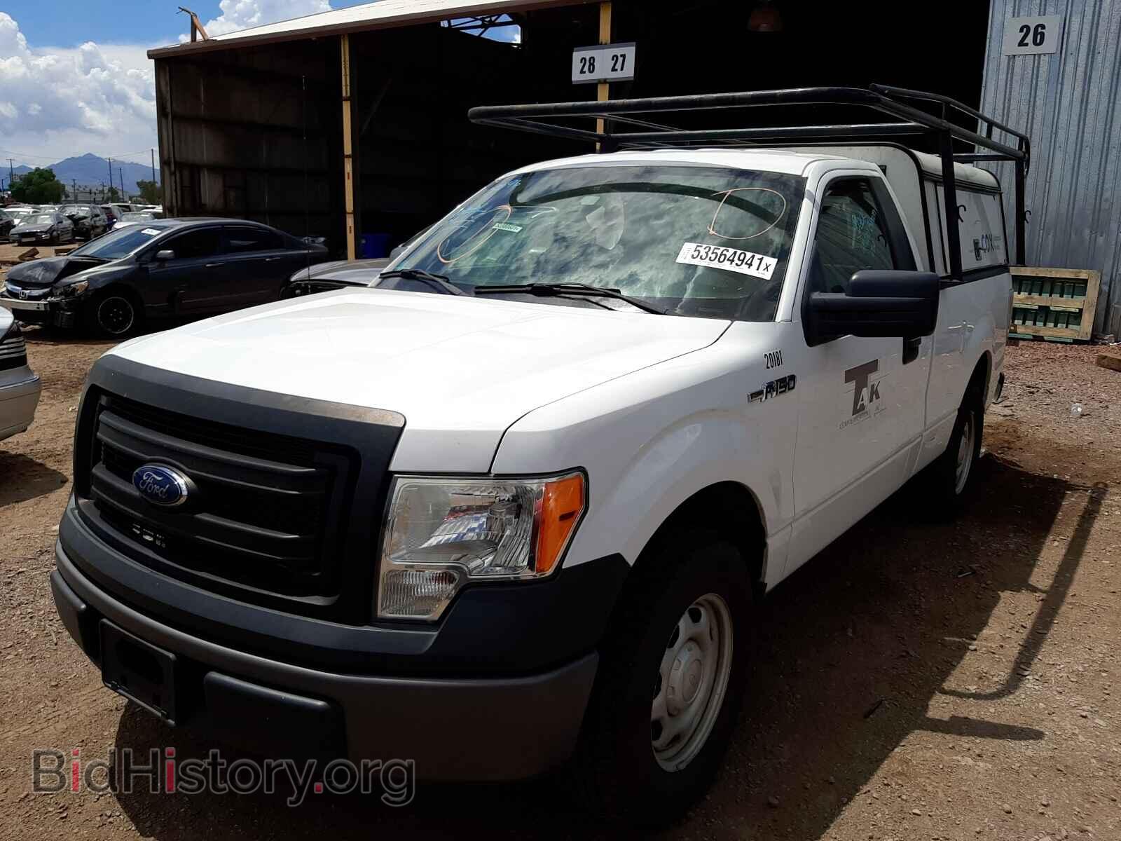 2013 FORD F150 - VIN: 1FTMF1CM3DFB92313 - Фото 2