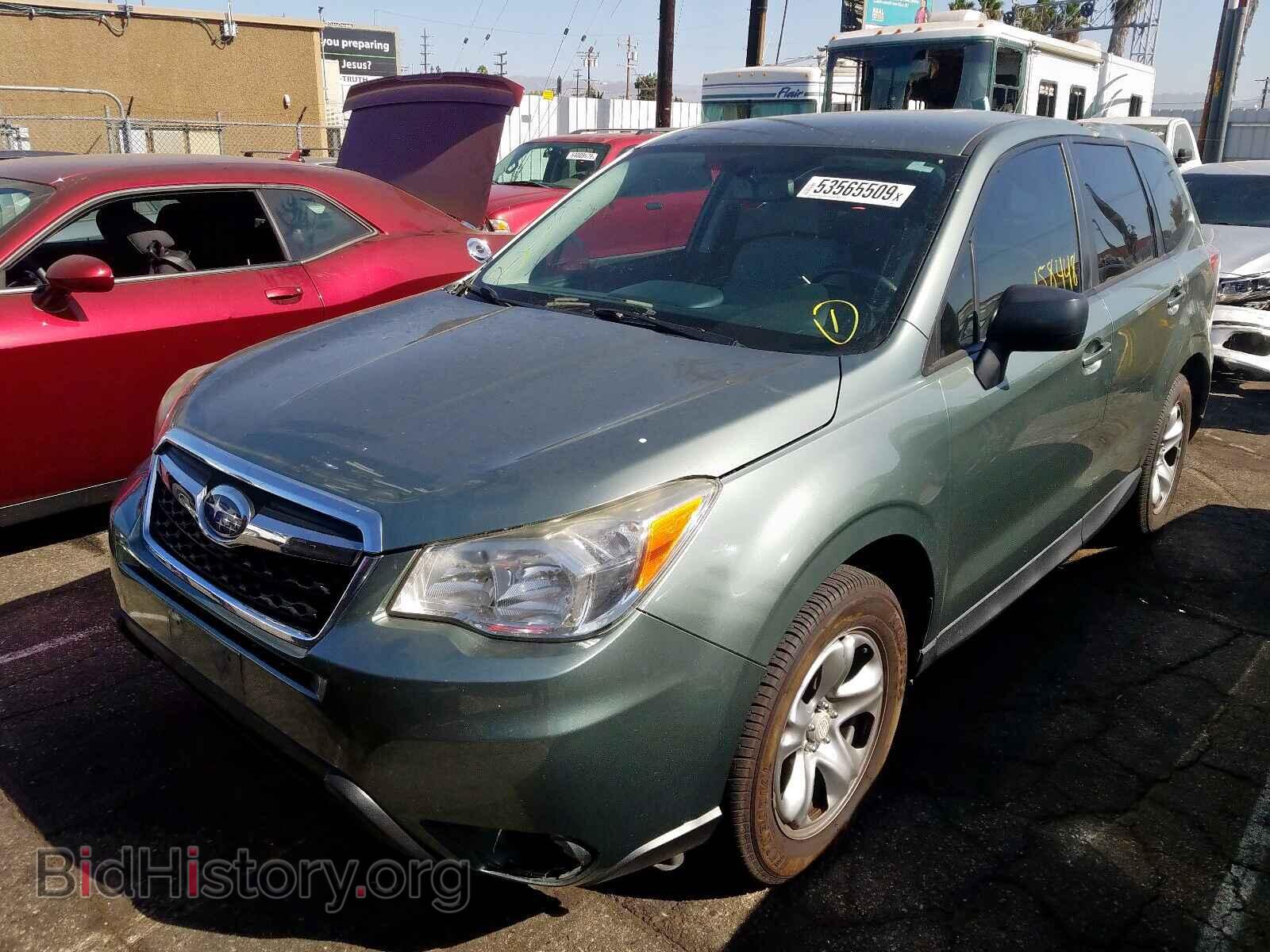 2014 SUBARU FORESTER - VIN: JF2SJAACXEH418998 - Фото 2