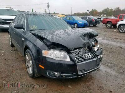 2007 Audi A4 A4 2.0T QU, black — VIN WAUDF78E57A216288, Copart
