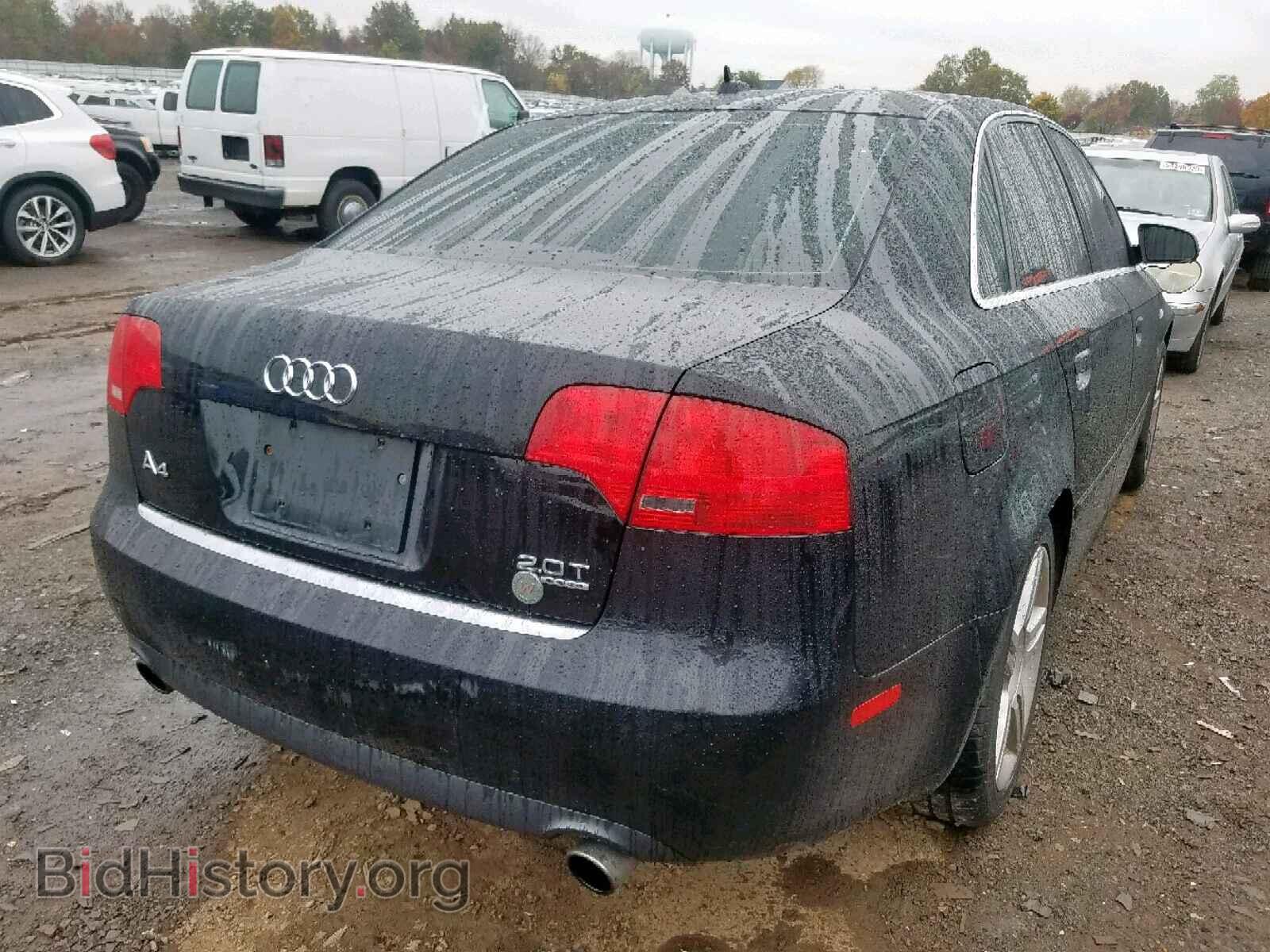 2007 AUDI A4 - VIN: WAUDF78E57A216288 - Фото 4