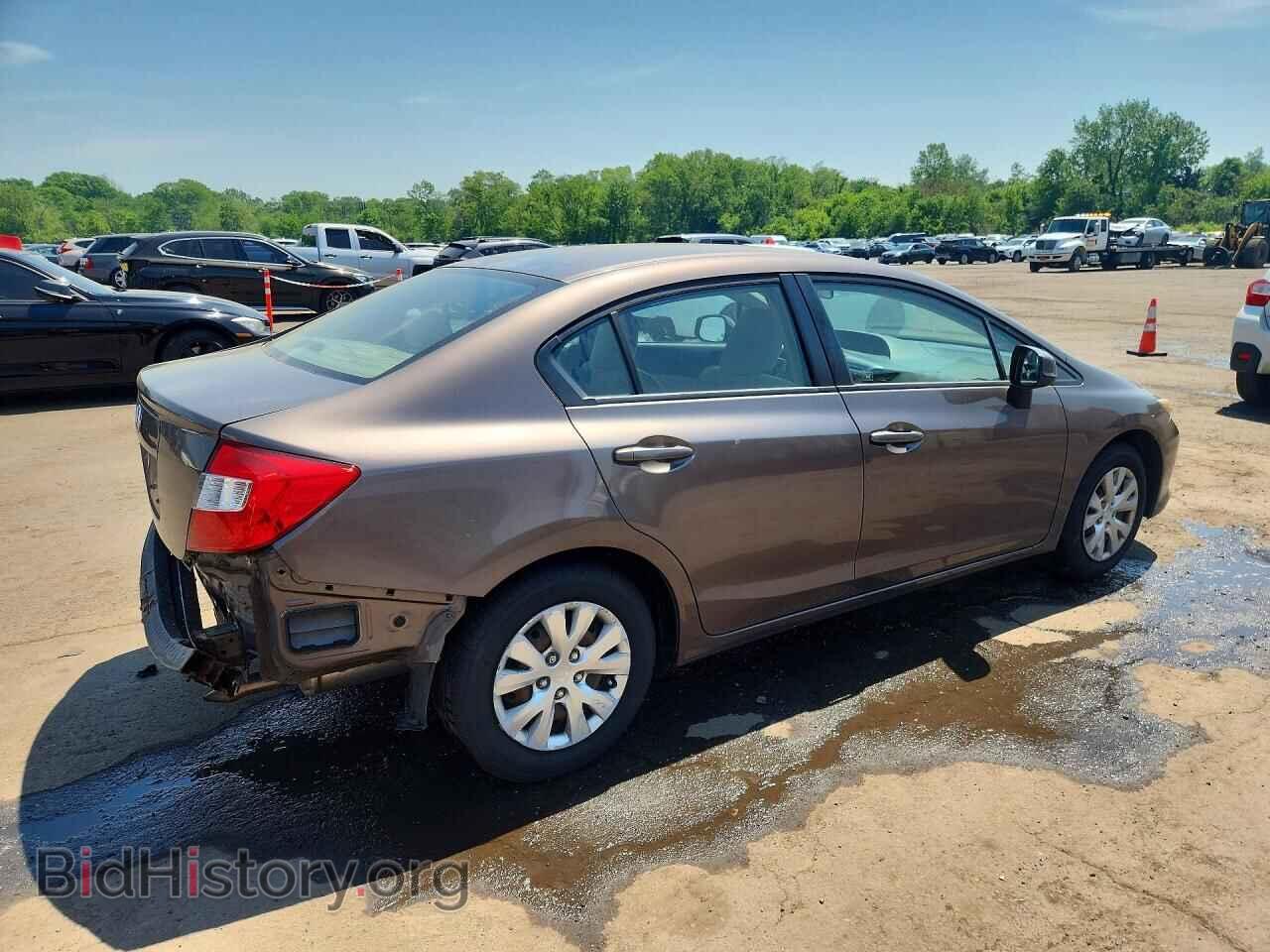 2012 HONDA CIVIC - VIN: 2HGFB2F50CH542140 - Фото 3