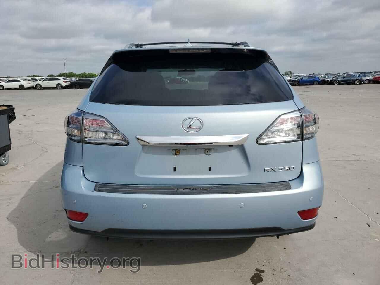 2012 LEXUS RX350 - VIN: 2T2BK1BA3CC139463 - Фото 6