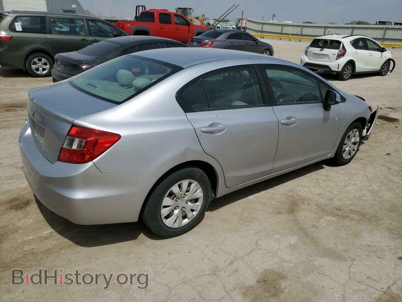 2012 HONDA CIVIC - VIN: 19XFB2F55CE090695 - Фото 3