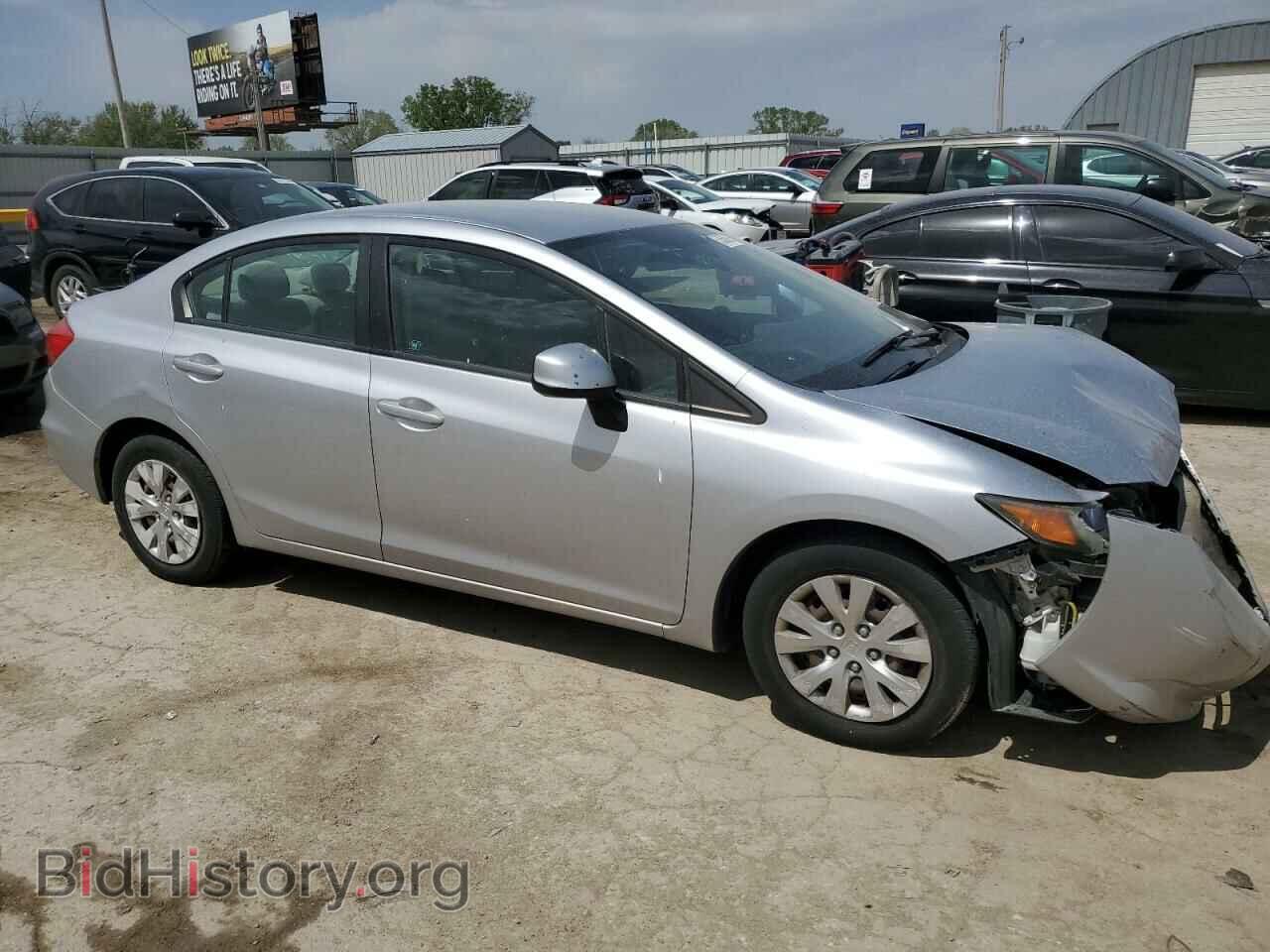 2012 HONDA CIVIC - VIN: 19XFB2F55CE090695 - Фото 4