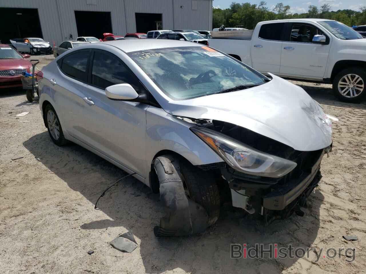 Photo KMHDH4AE7GU541878 - HYUNDAI ELANTRA 2016