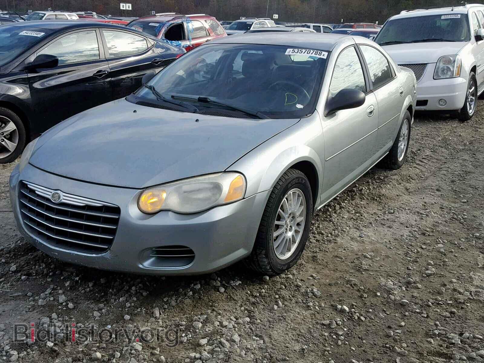 2006 CHRYSLER SEBRING - VIN: 1C3EL46X96N183763 - Фото 2