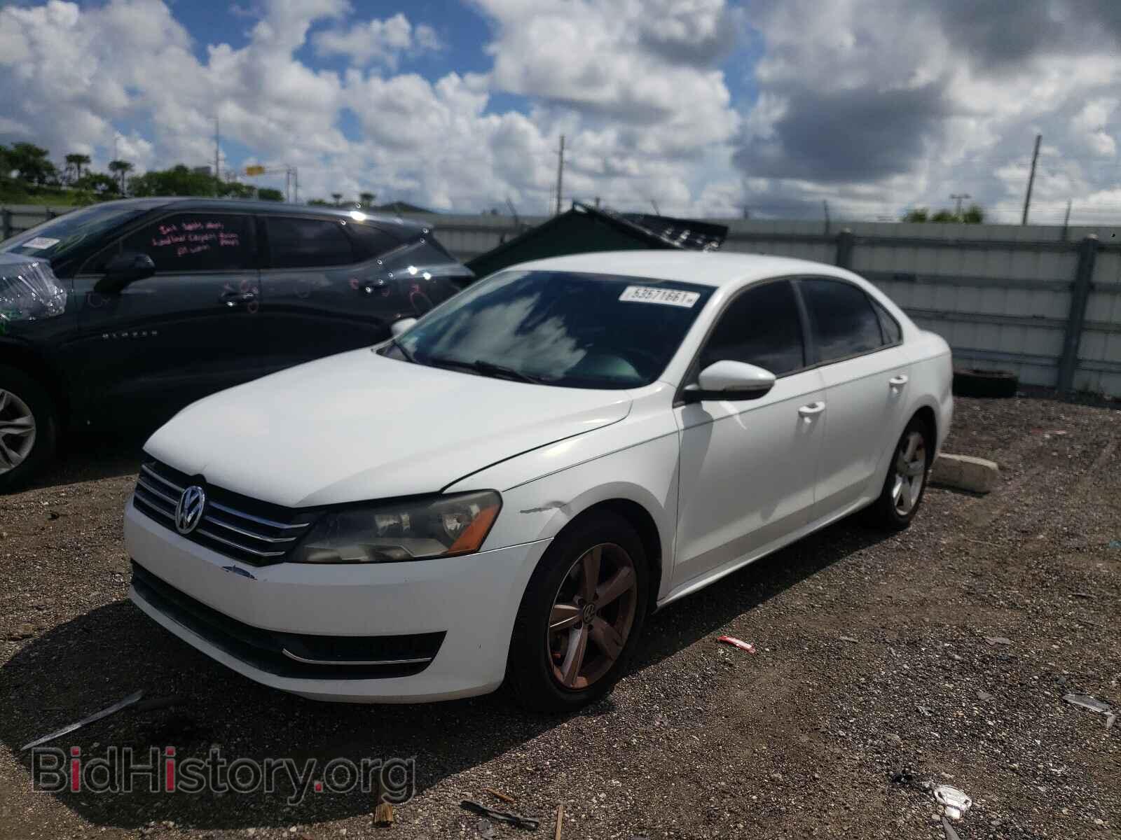 2012 VOLKSWAGEN PASSAT - VIN: 1VWAP7A35CC063080 - Фото 2