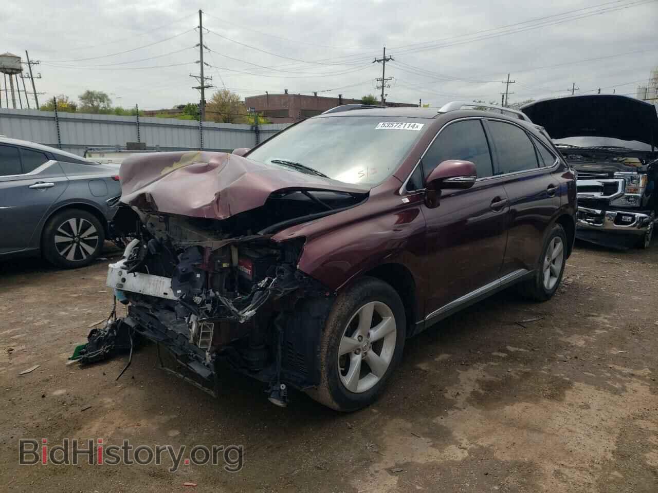 Фотография 2T2BK1BA8FC318229 - LEXUS RX350 2015