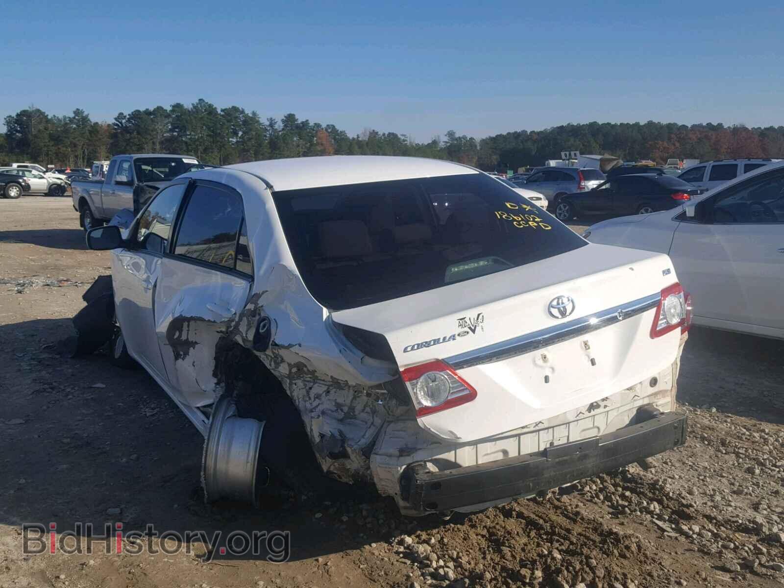 2012 TOYOTA COROLLA BA - VIN: 5YFBU4EE3CP033044 - Фото 3