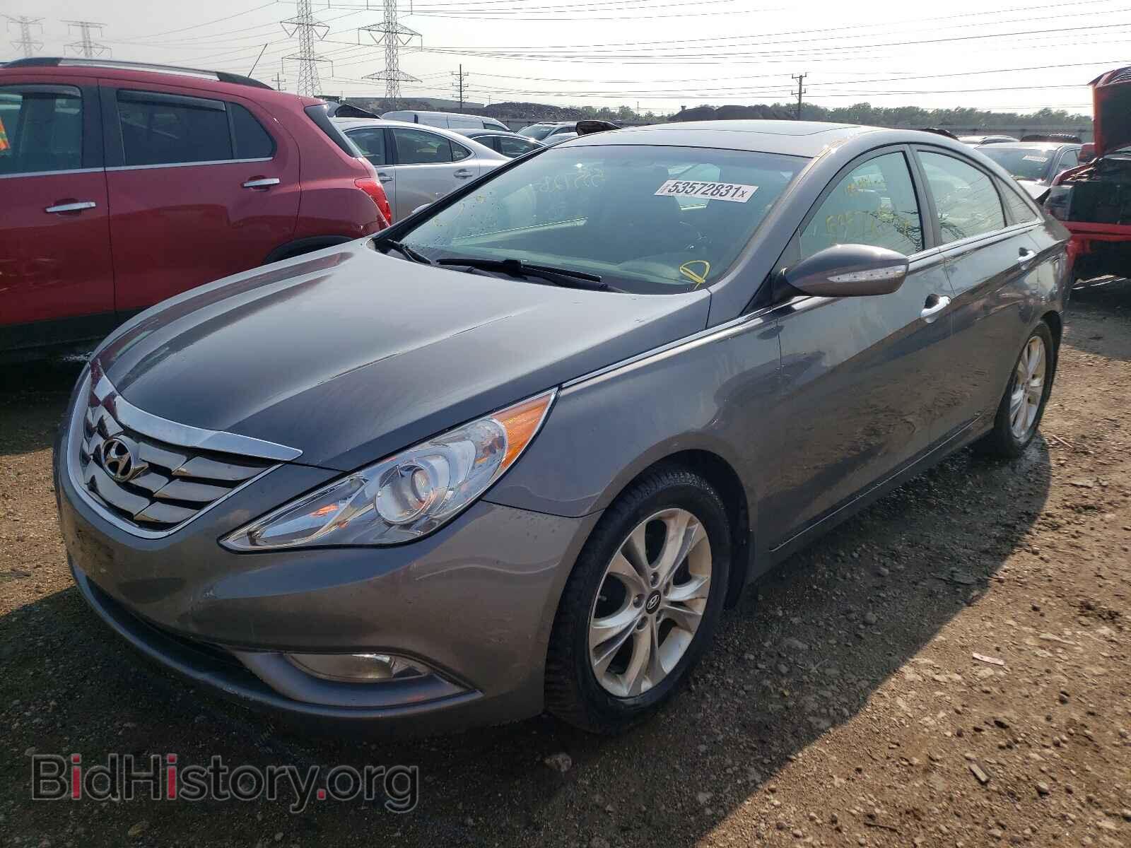 2013 HYUNDAI SONATA - VIN: 5NPEC4AC3DH637406 - Фото 2