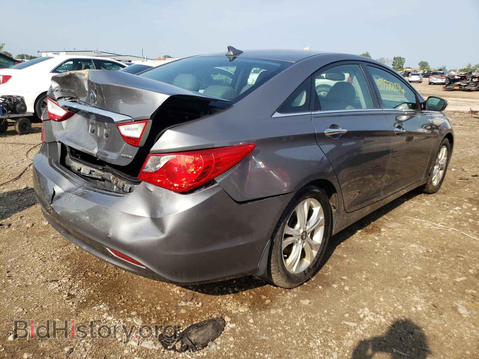 2013 HYUNDAI SONATA - VIN: 5NPEC4AC3DH637406 - Фото 4