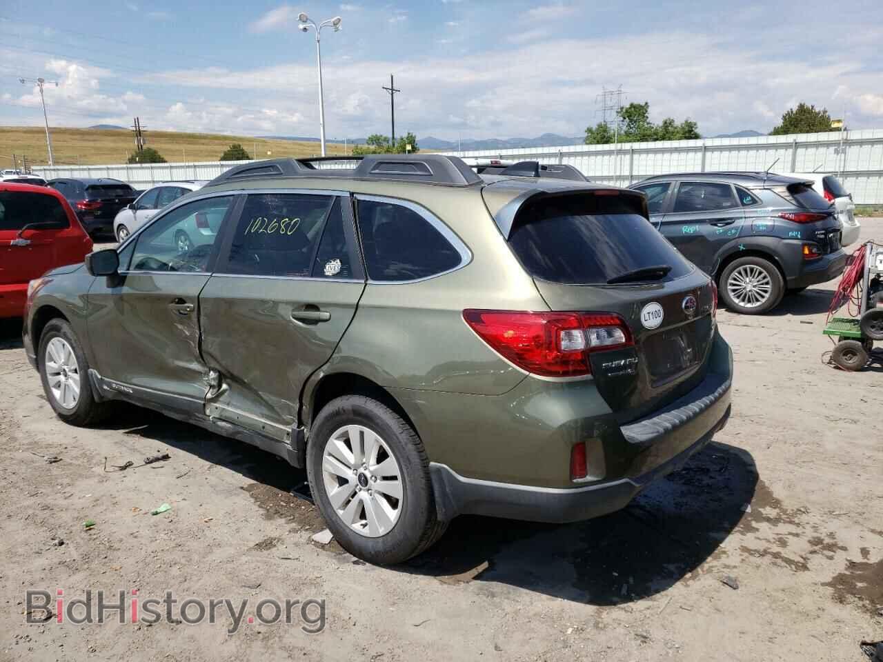2016 SUBARU OUTBACK - VIN: 4S4BSBCC2G3256939 - Фото 3