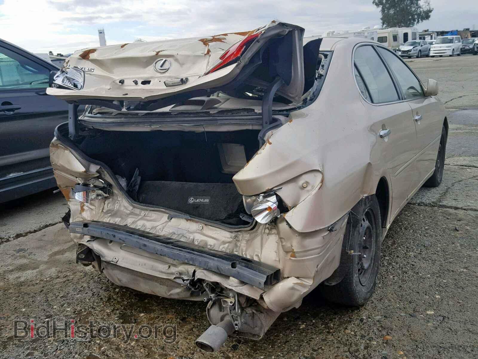2003 LEXUS ES300 - VIN: JTHBF30G730109385 - Фото 4