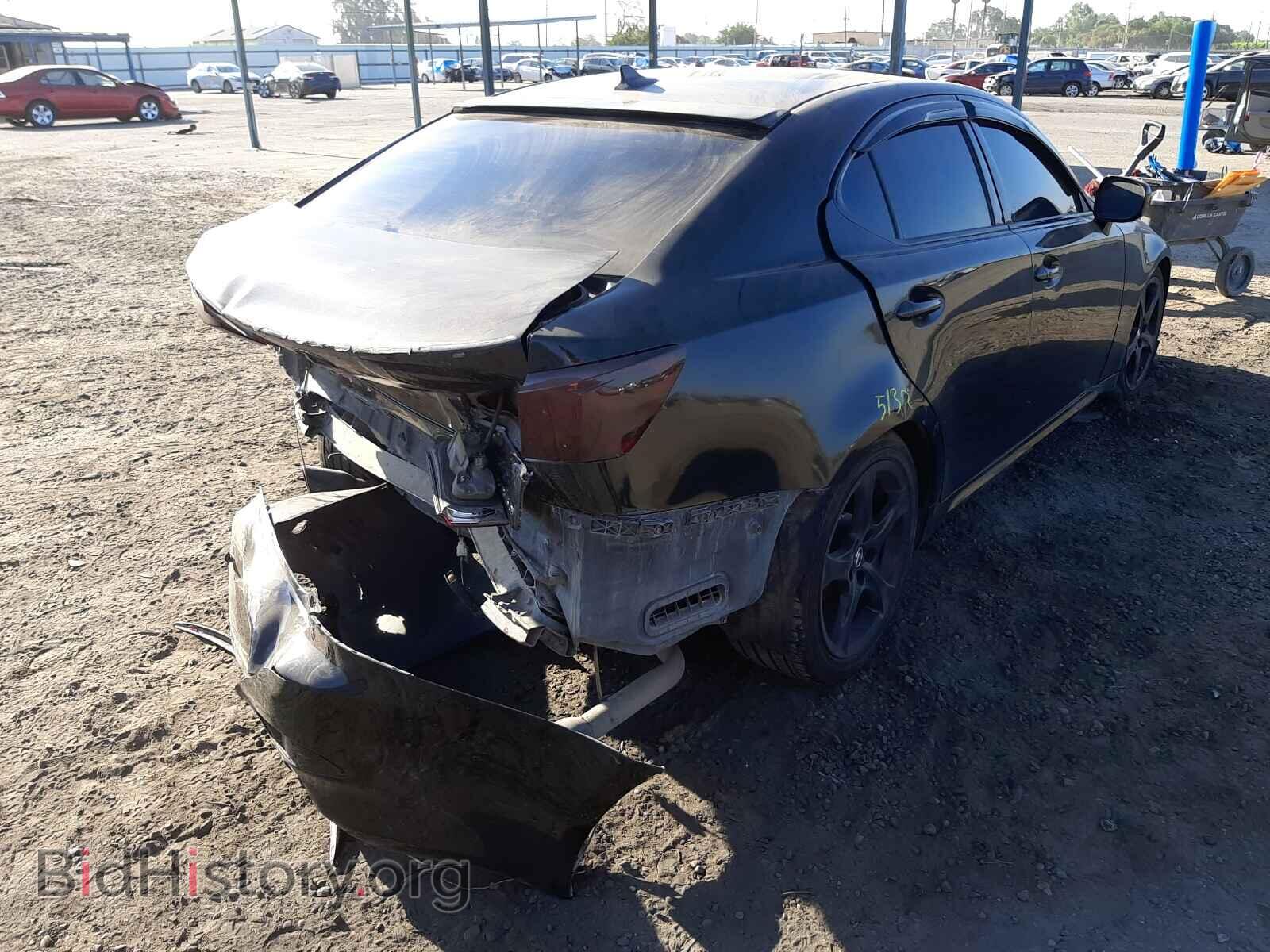 2008 LEXUS IS - VIN: JTHBE262982014377 - Фото 4