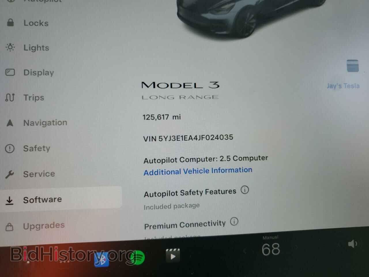 2018 TESLA MODEL 3 - VIN: 5YJ3E1EA4JF024035 - Photo 9