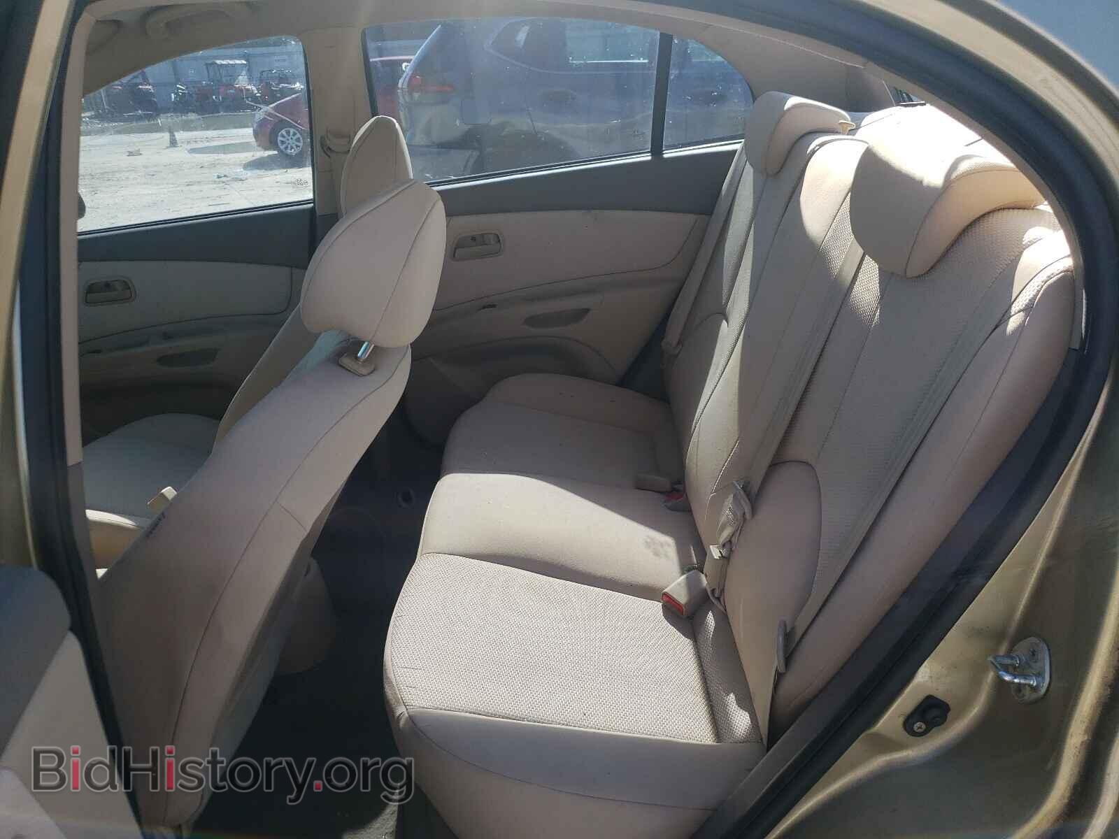 2009 KIA RIO - VIN: KNADE223796465145 - Фото 6