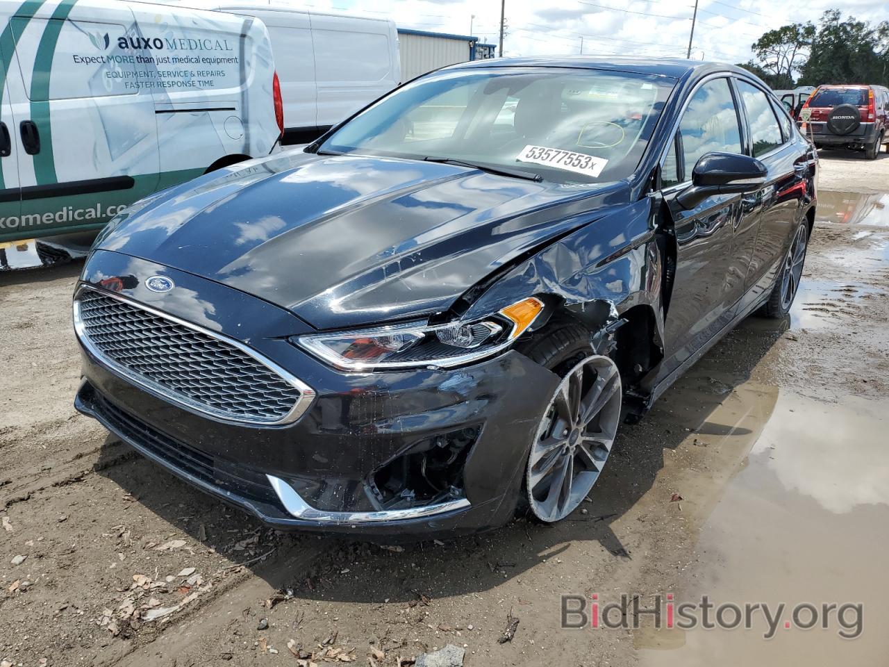 Photo 3FA6P0D9XKR121514 - FORD FUSION 2019