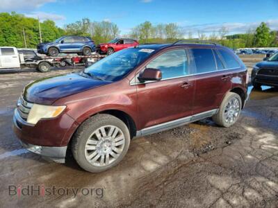2009 Ford EDGE Limited, maroon — VIN 2FMDK49C49BA53548, Copart