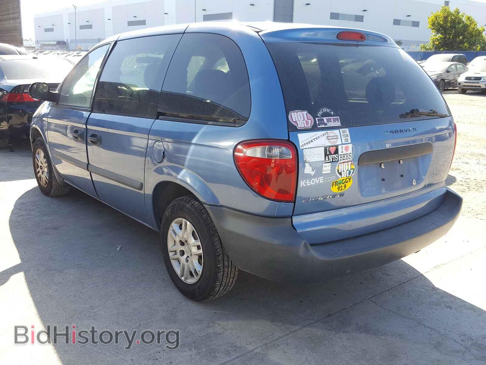 2007 DODGE CARAVAN - VIN: 1D4GP25B97B217242 - Фото 3