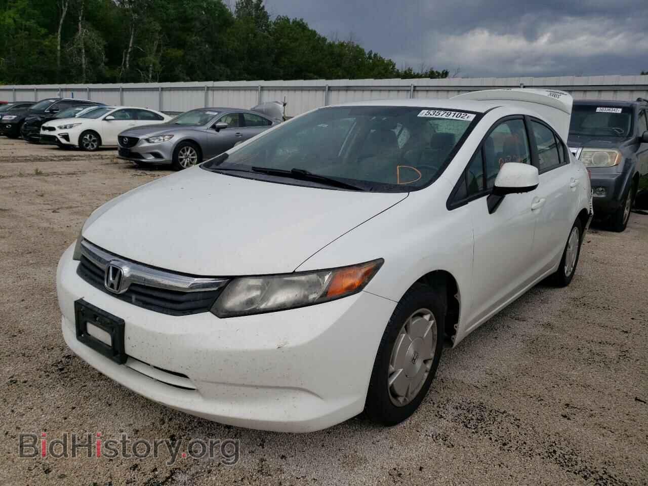 2012 HONDA CIVIC - VIN: 2HGFB2F66CH538862 - Photo 2