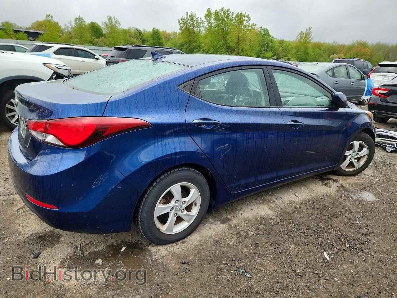 2015 HYUNDAI ELANTRA - VIN: 5NPDH4AE0FH633539 - Фото 3