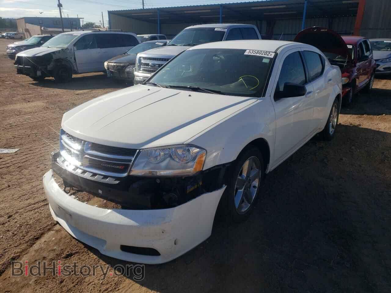 2012 DODGE AVENGER - VIN: 1C3CDZAB3CN252181 - Фото 2