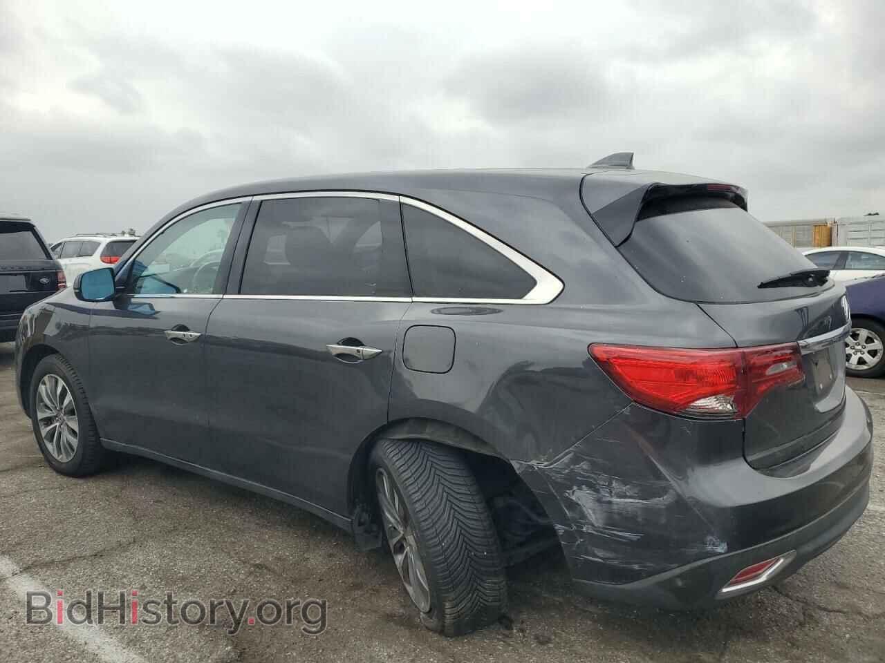 2014 ACURA MDX - VIN: 5FRYD3H43EB020265 - Фото 2