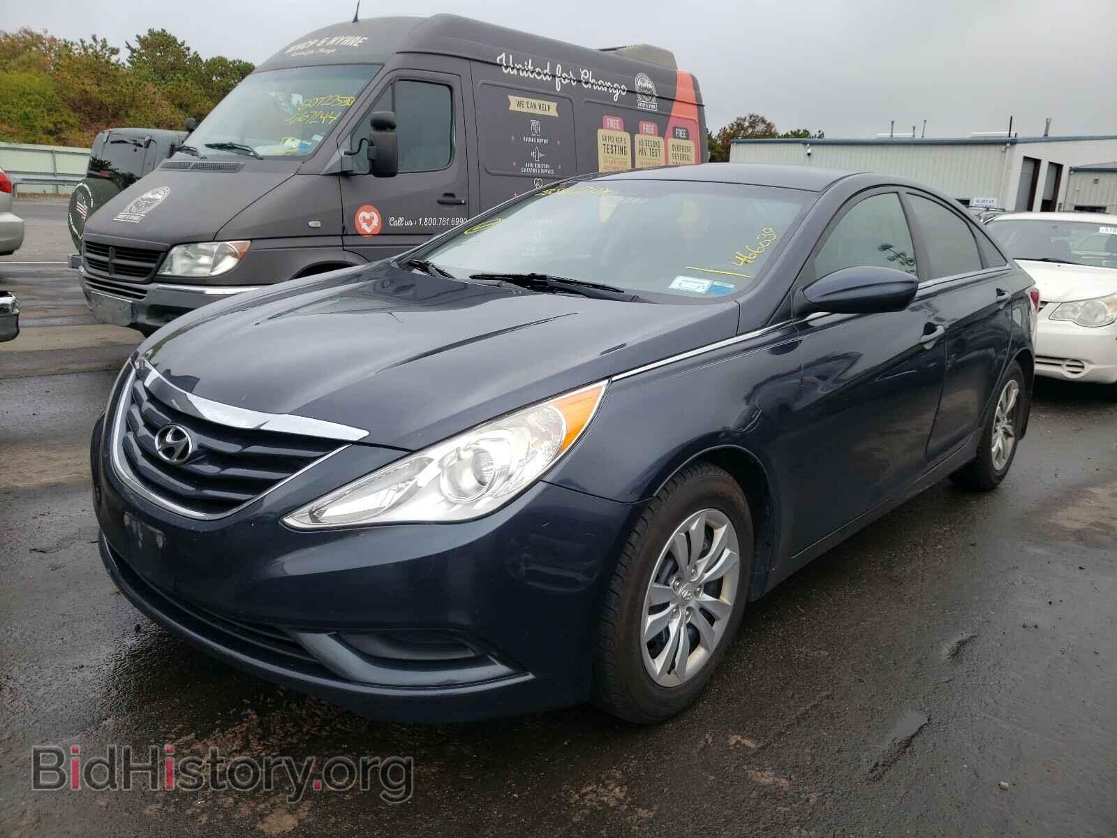 2012 HYUNDAI SONATA - VIN: 5NPEB4ACXCH466039 - Фото 2