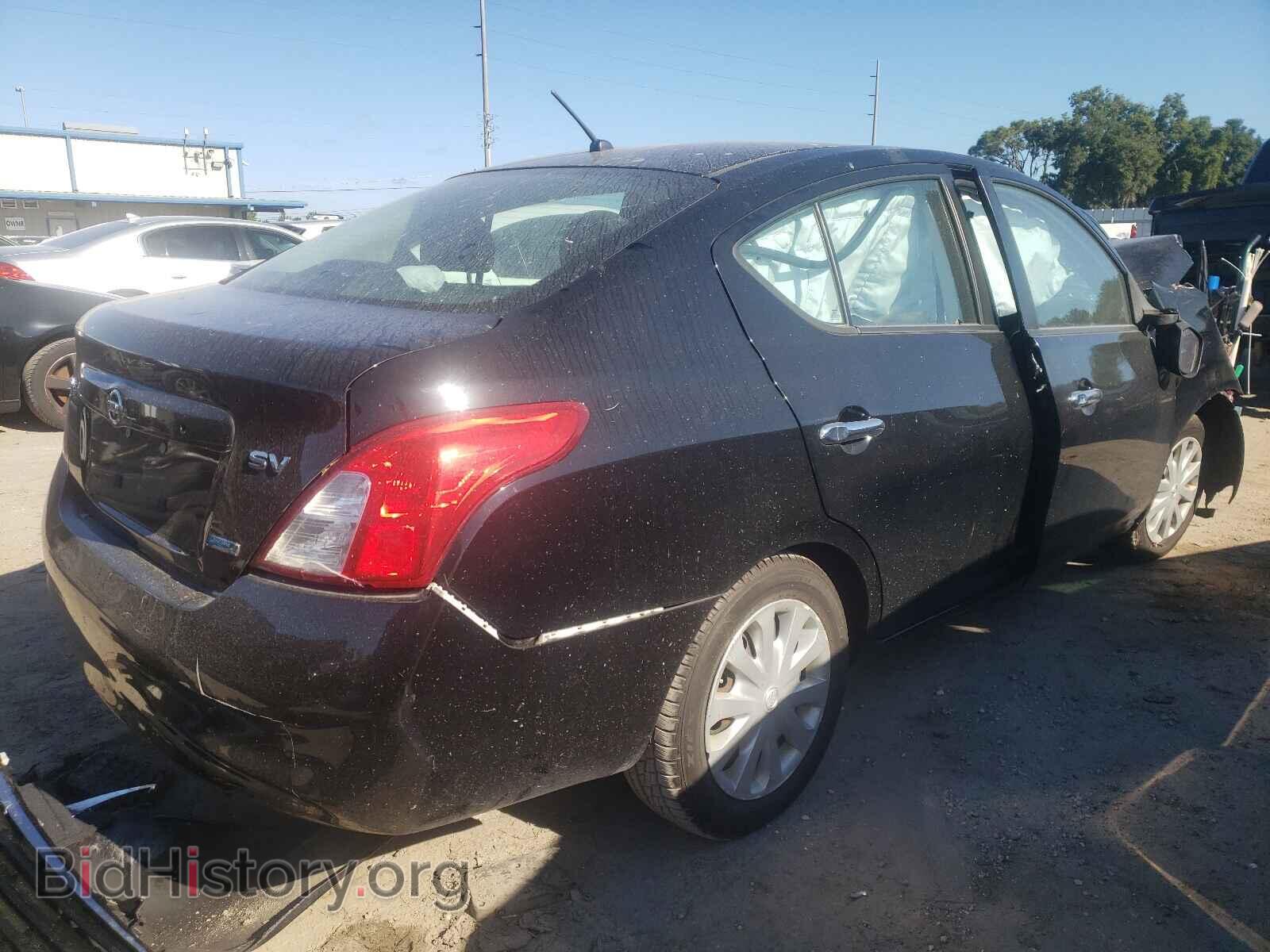 2012 NISSAN VERSA - VIN: 3N1CN7AP1CL819869 - Фото 4