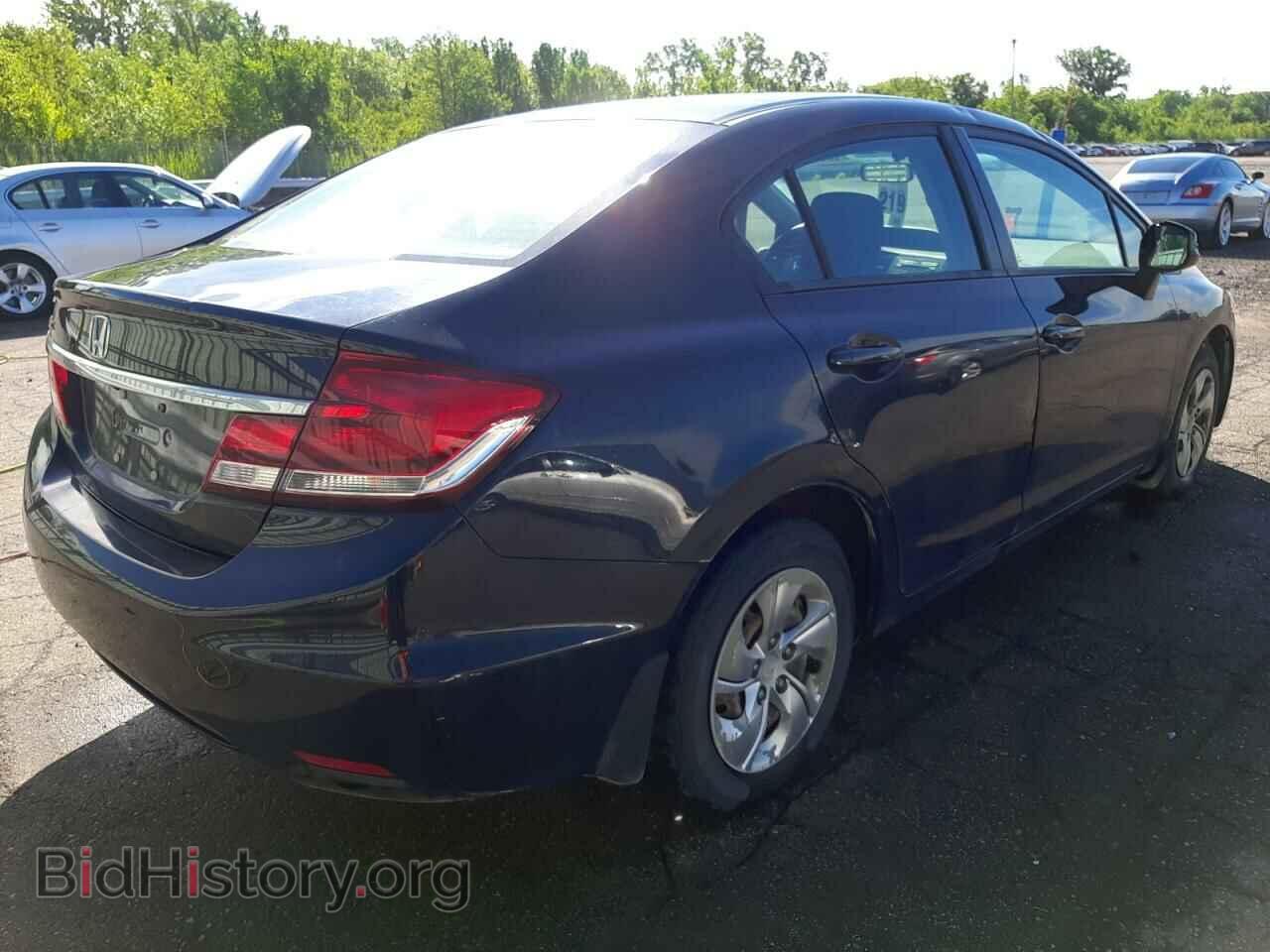 2013 HONDA CIVIC - VIN: 19XFB2F51DE100432 - Фото 4