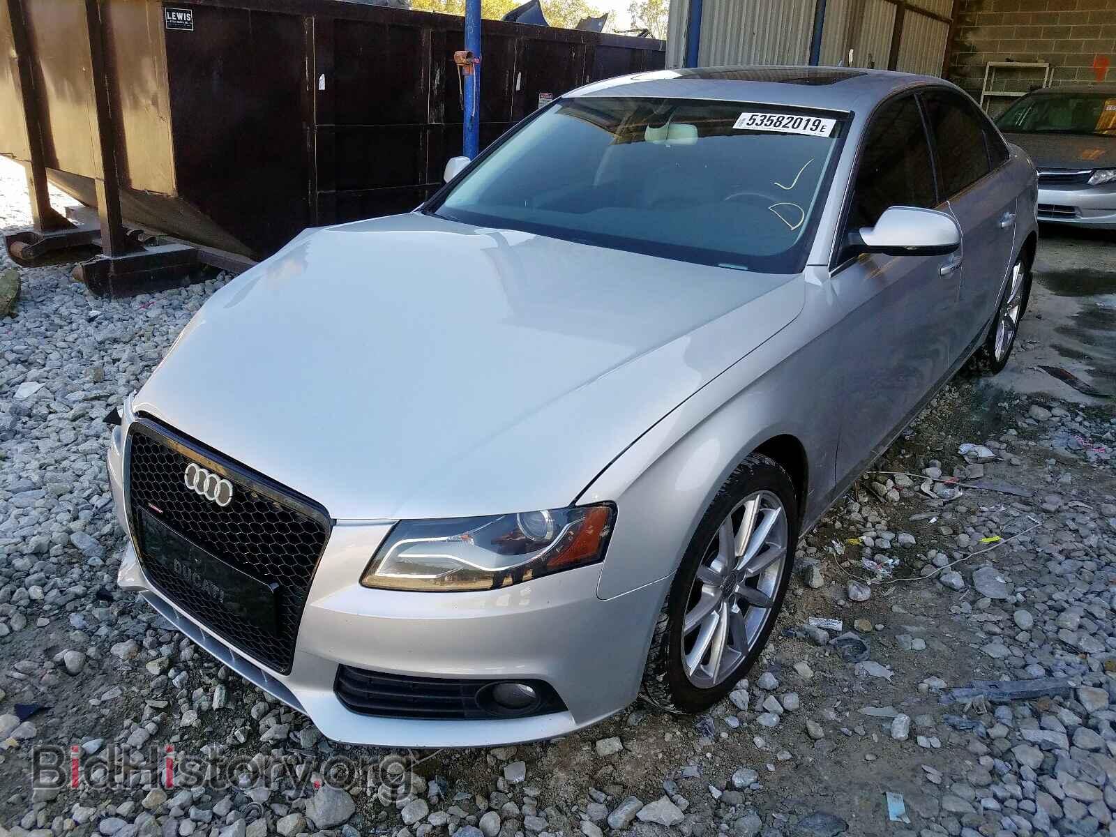 2012 AUDI A4 - VIN: WAUBFAFL2CA061005 - Photo 2