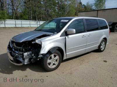 2011 Dodge CARAVAN Mainstreet, серебристый — VIN 2D4RN3DG2BR617588, Copart