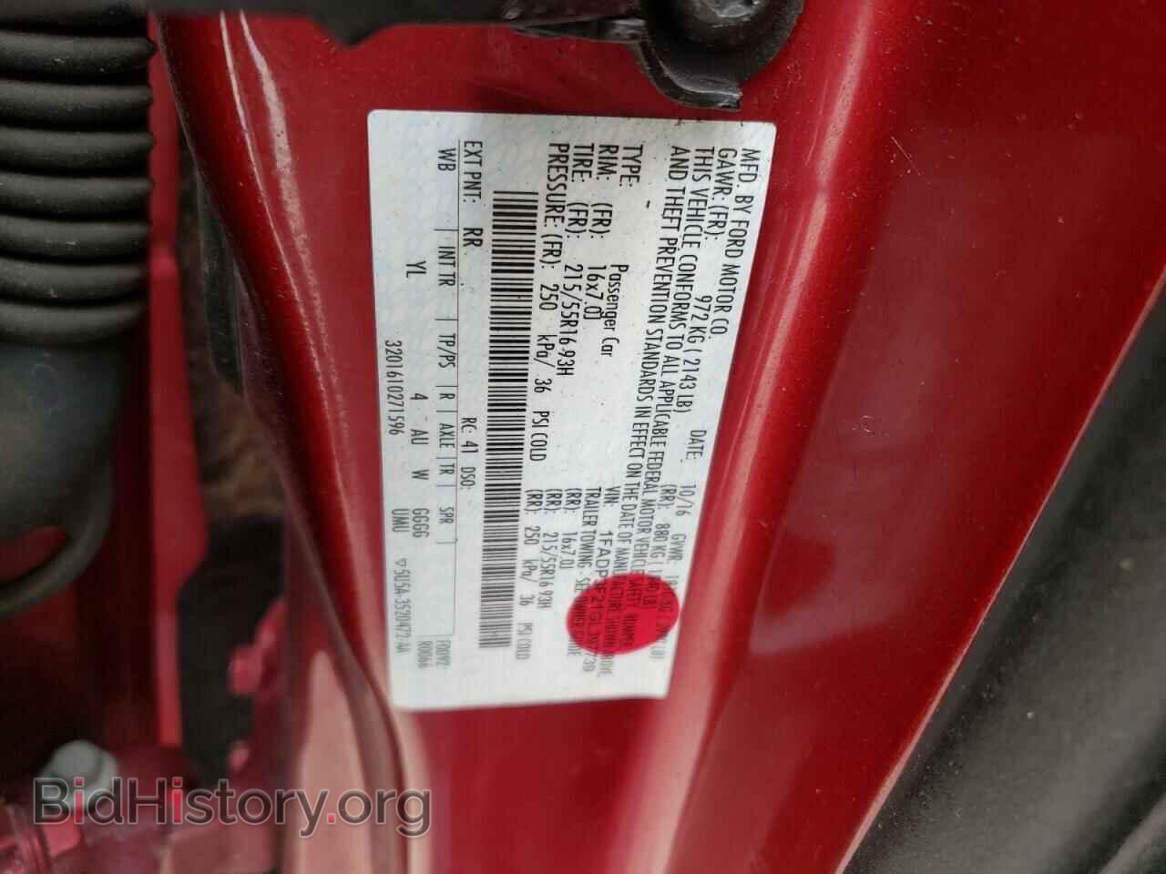 2016 FORD FOCUS - VIN: 1FADP3F21GL397739 - Фото 12