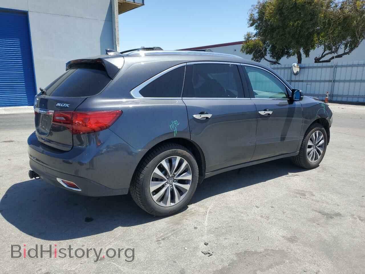 2014 ACURA MDX - VIN: 5FRYD3H47EB017045 - Фото 3