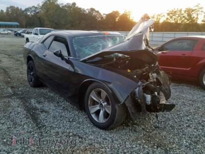 2016 Dodge CHALLENGER, black — VIN 2C3CDZAG5GH107475, Copart