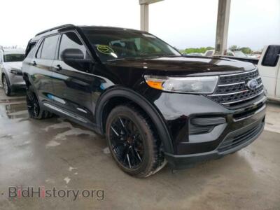 2022 Ford EXPLORER Explorer X, black — VIN 1FMSK7DH6NGB14882, Copart