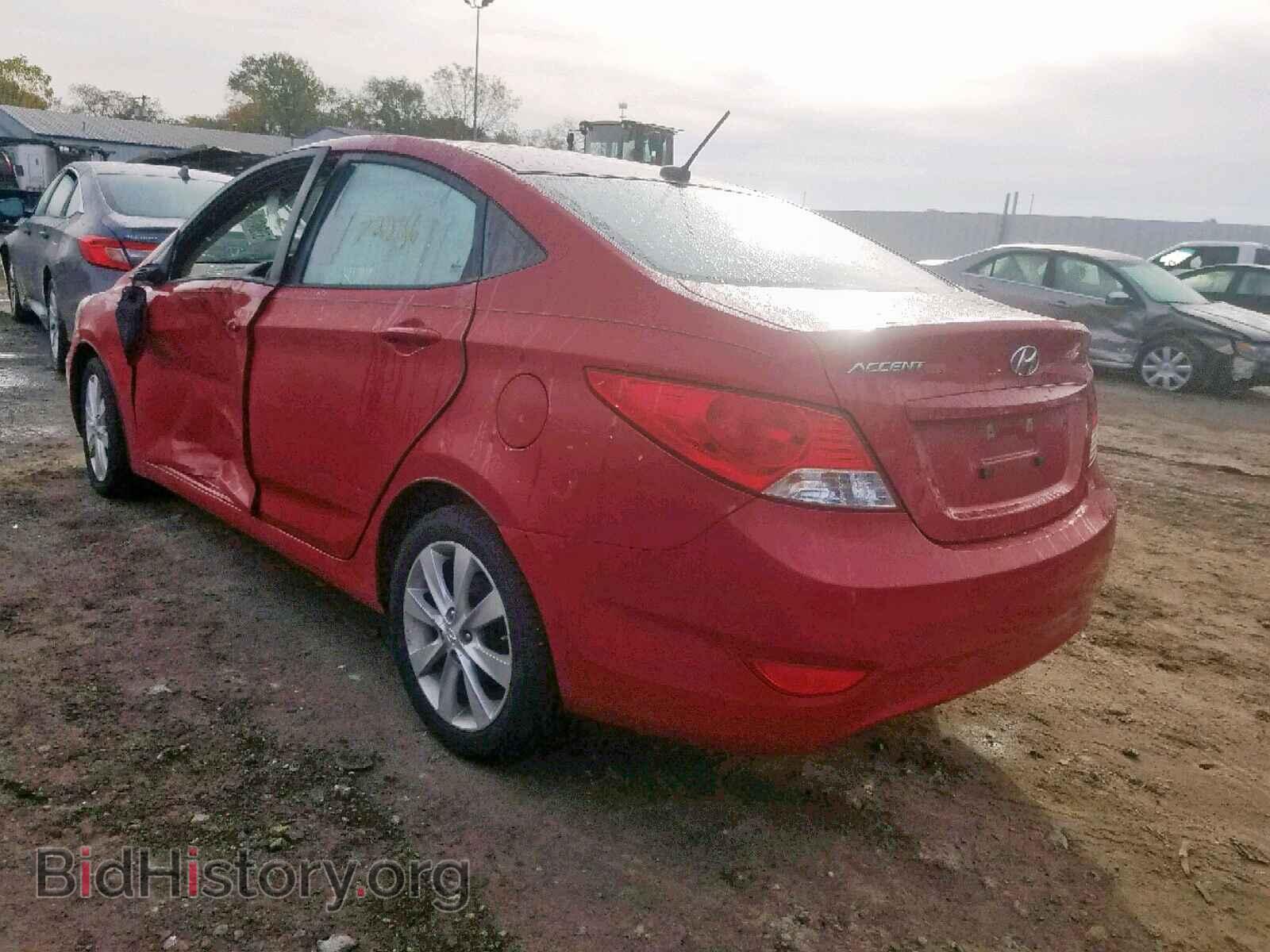 2012 HYUNDAI ACCENT - VIN: KMHCU4AE8CU216142 - Фото 3