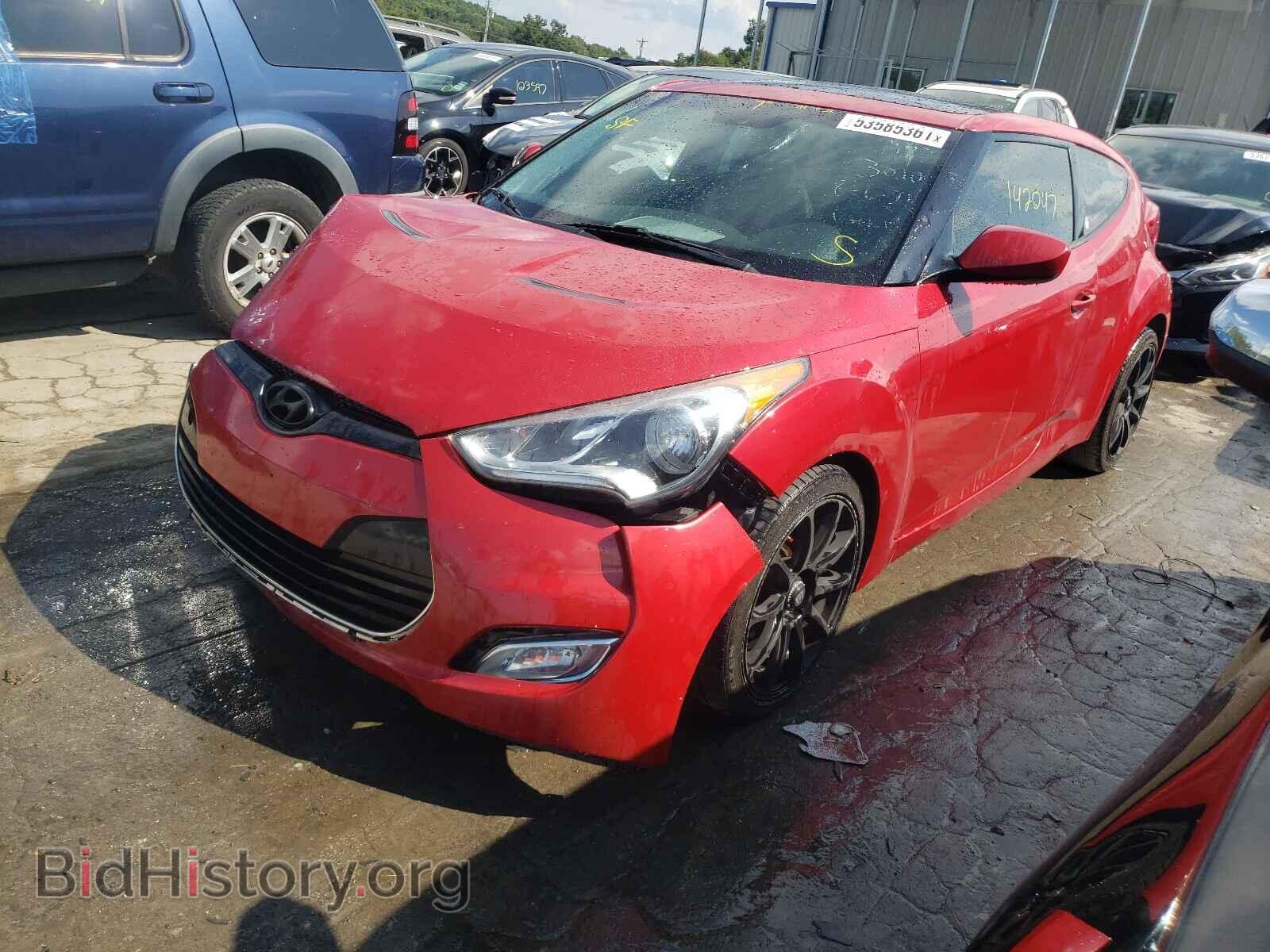 2013 HYUNDAI VELOSTER - VIN: KMHTC6AD8DU103010 - Фото 2