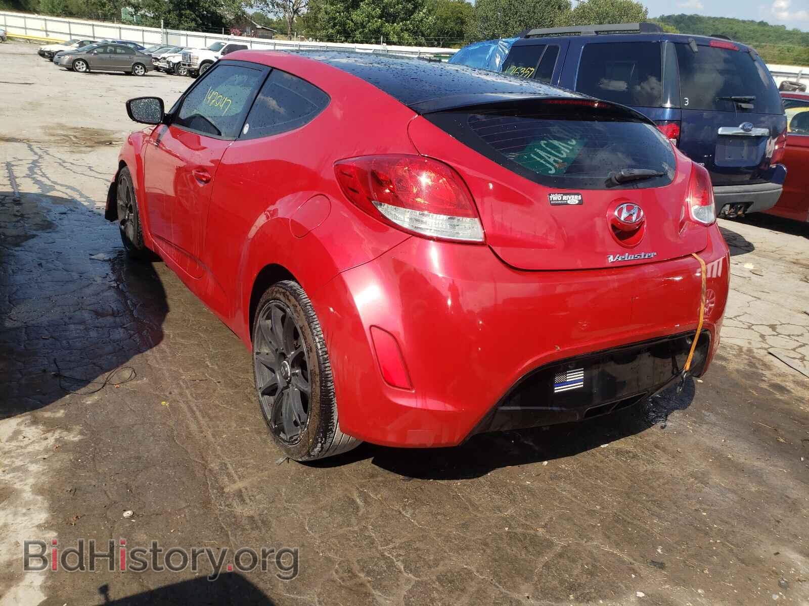 2013 HYUNDAI VELOSTER - VIN: KMHTC6AD8DU103010 - Фото 3