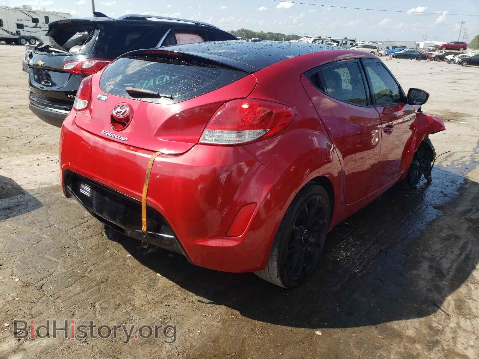 2013 HYUNDAI VELOSTER - VIN: KMHTC6AD8DU103010 - Фото 4