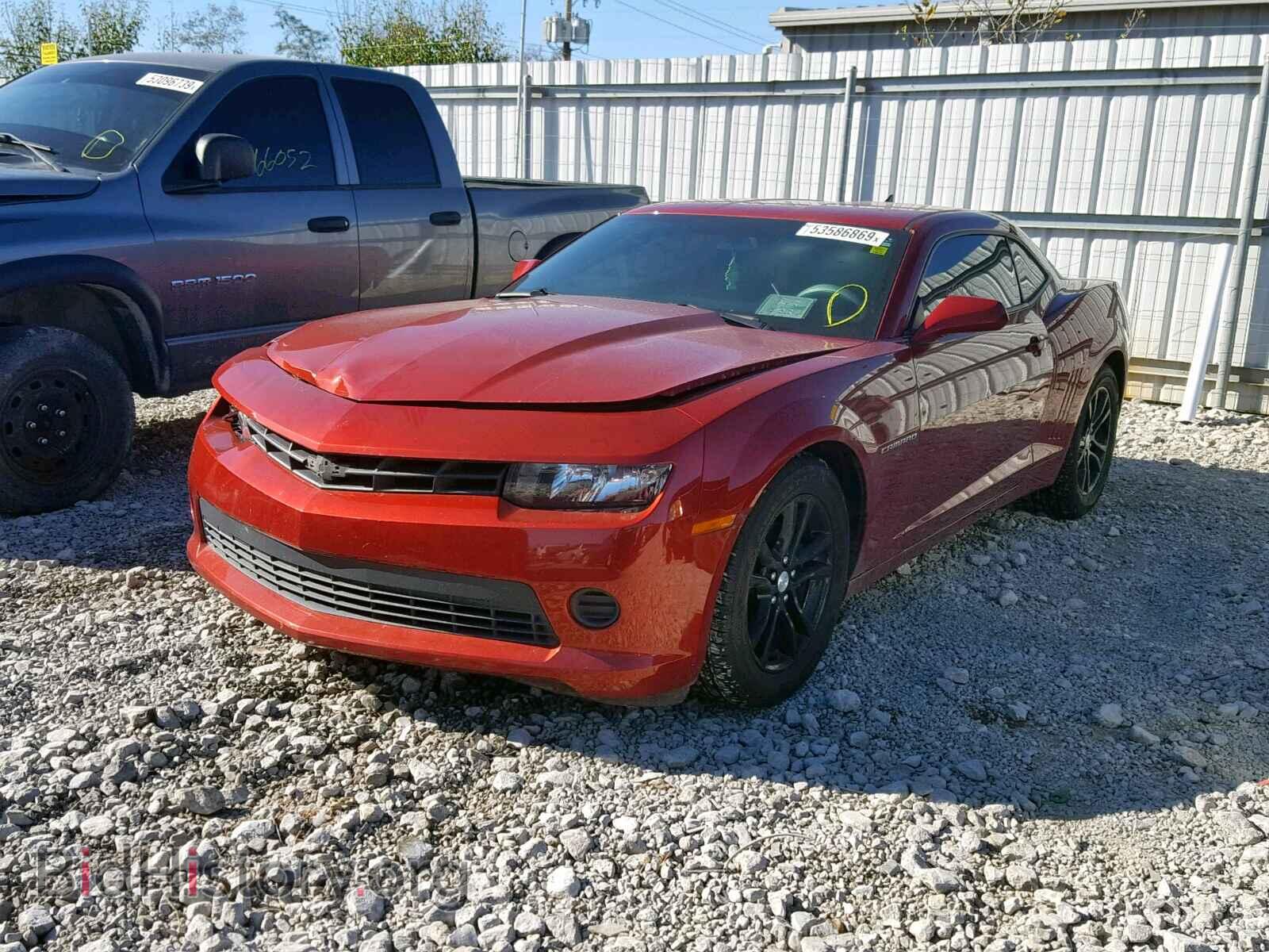 2014 CHEVROLET CAMARO - VIN: 2G1FA1E32E9210654 - Фото 2