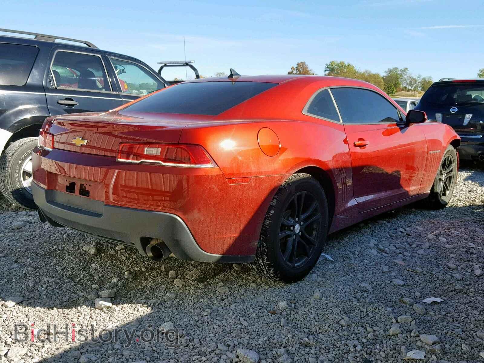 2014 CHEVROLET CAMARO - VIN: 2G1FA1E32E9210654 - Фото 4