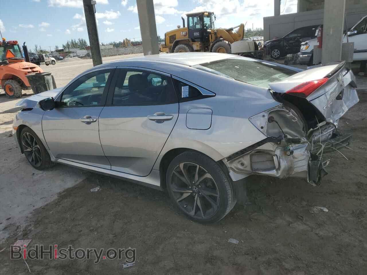 2019 HONDA CIVIC - VIN: 2HGFC2F85KH602449 - Фото 2