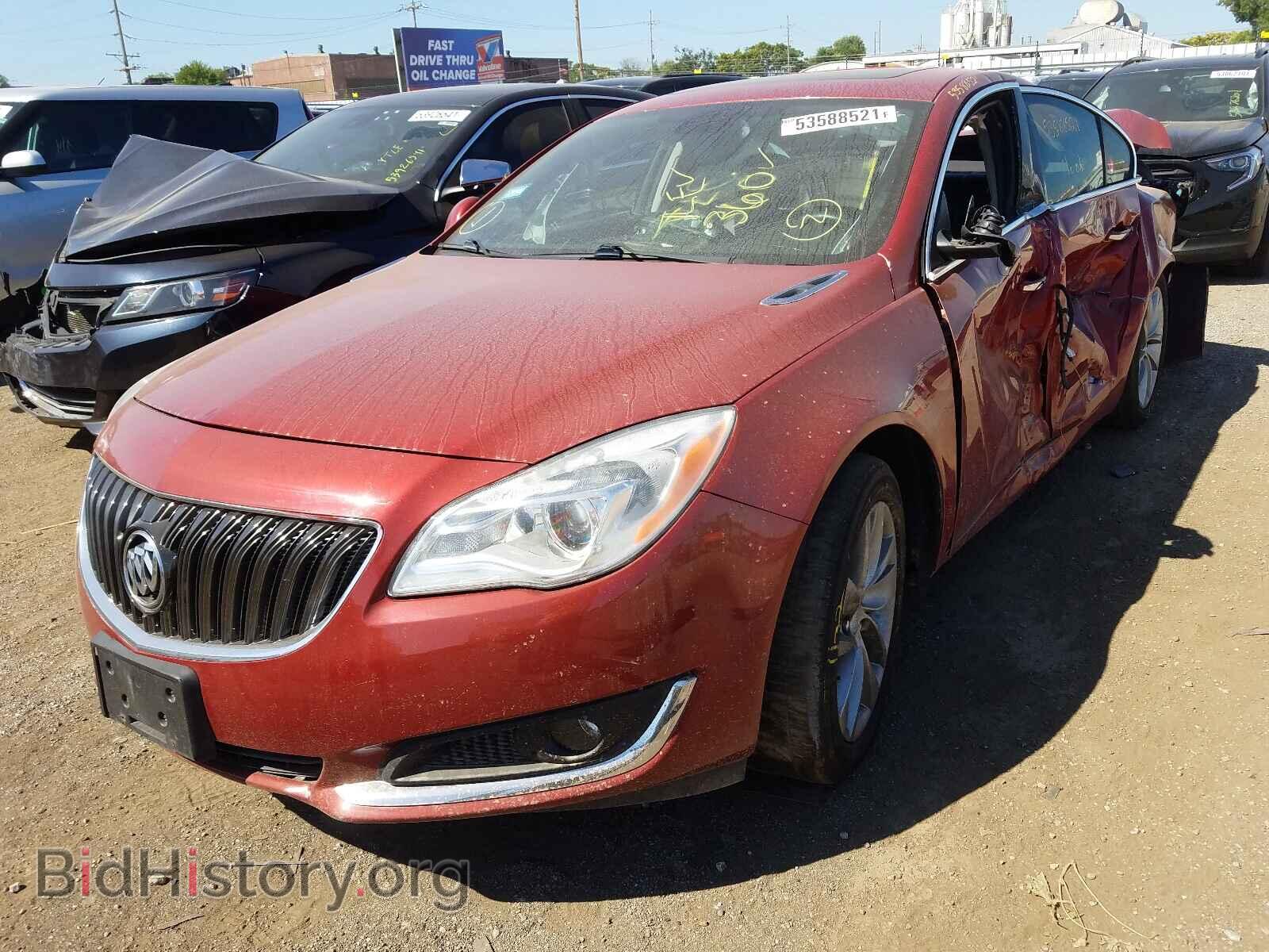 2014 BUICK REGAL - VIN: 2G4GN5EX7E9299014 - Фото 2