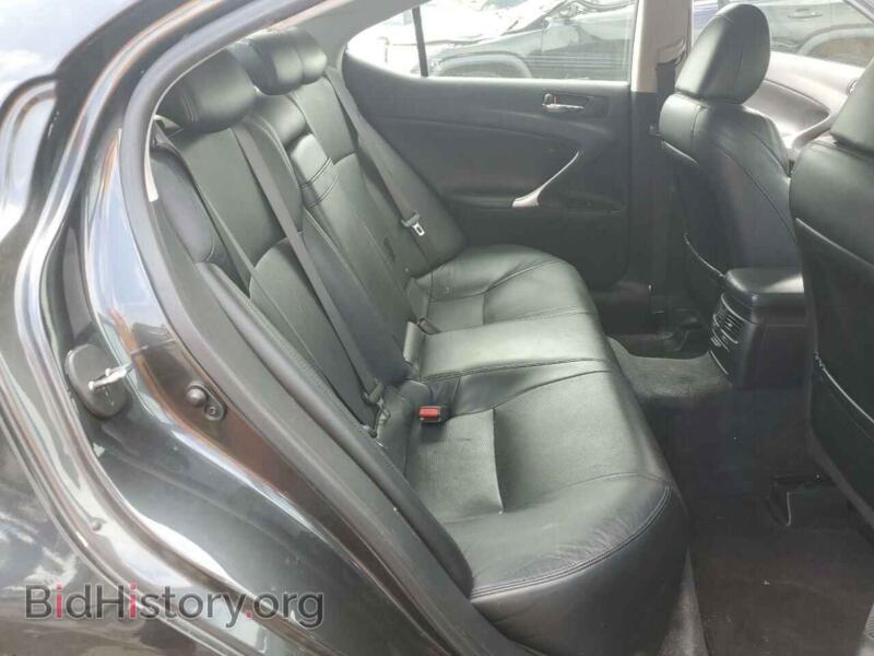 2008 Lexus IS (VIN JTHBE262782016032) — фото 10 из 13