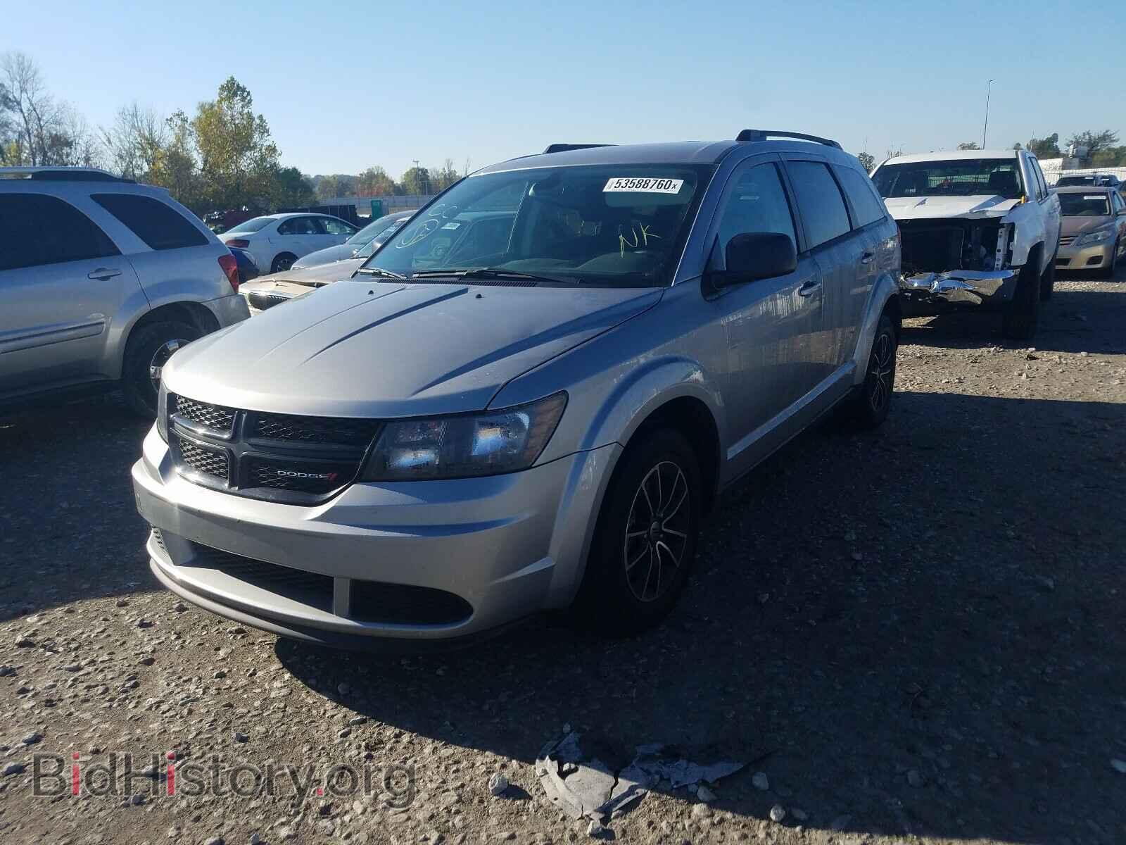 2018 DODGE JOURNEY - VIN: 3C4PDCAB8JT536039 - Фото 2
