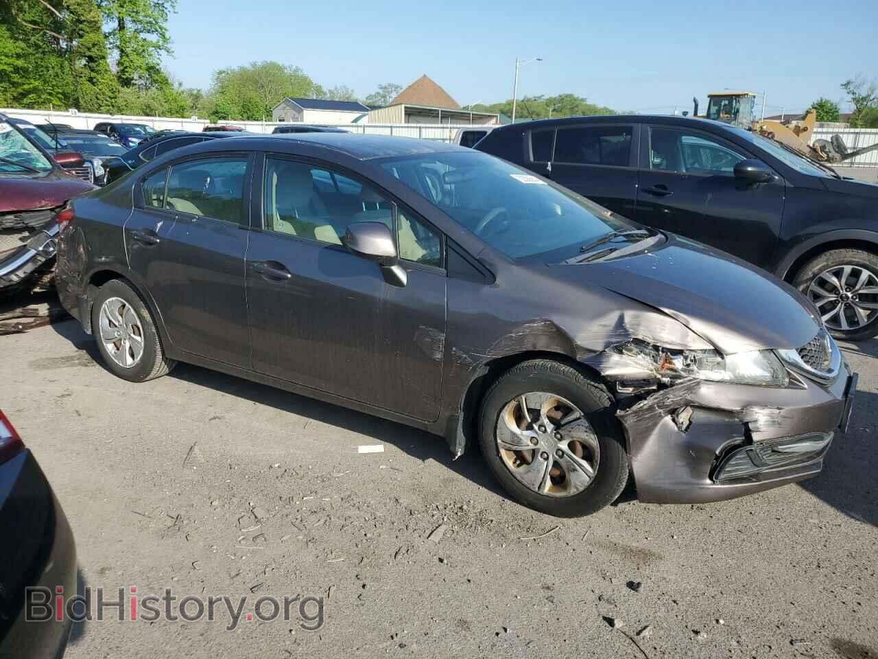 2013 HONDA CIVIC - VIN: 2HGFB2F53DH598865 - Фото 4