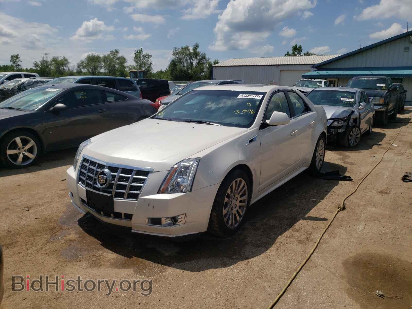 2012 CADILLAC CTS - VIN: 1G6DL5E37C0131846 - Фото 2